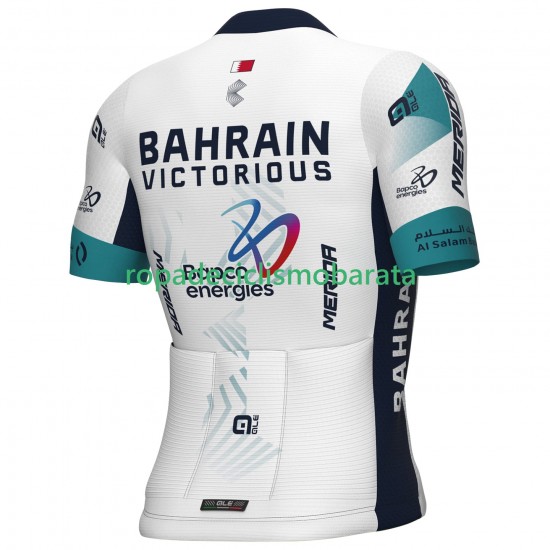 Maillot Manga Corta Team Bahrain Victorious 2025 Hombres