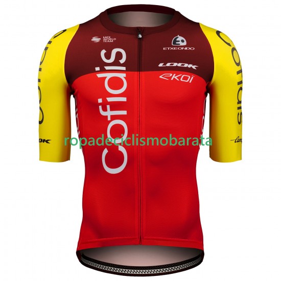 Maillot Manga Corta Team Cofidis 2025 Hombres