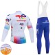 Invierno Maillot y Culotte Largos con Tirantes Team TotalEnergies 2025 Hombres