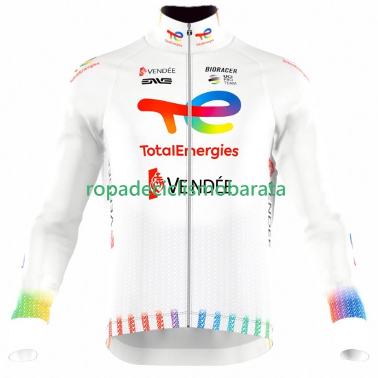 Maillot Manga Larga Team TotalEnergies 2025 Hombres