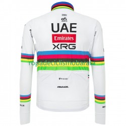 Maillot Manga Larga UAE Team Emirates XRG 2025 Hombres