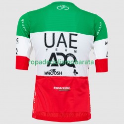 Maillot Manga Corta UAE Team Emirates XRG 2025 Hombres N002