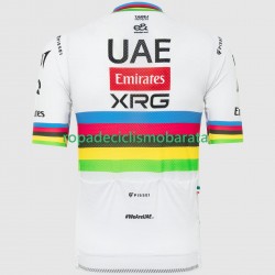 Maillot Manga Corta UAE Team Emirates XRG 2025 Hombres