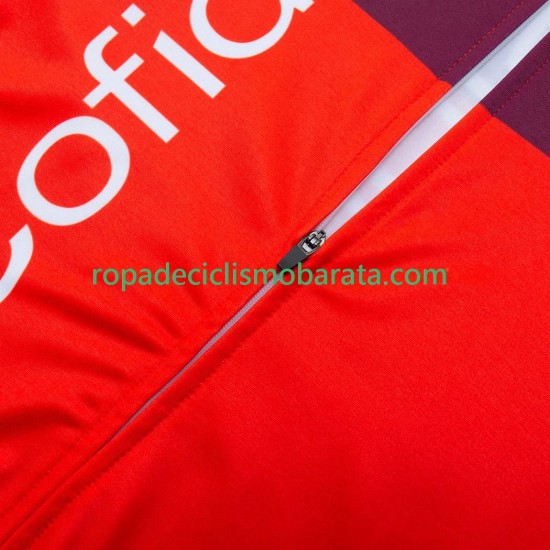Maillot y Culotte Largos con Tirantes pro cofidis 2025 Hombres