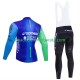 Maillot y Culotte Largos con Tirantes pro decathlon ag2r 2025 Hombres