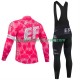 Maillot y Culotte Largos con Tirantes pro ef education easypost 2025 Hombres