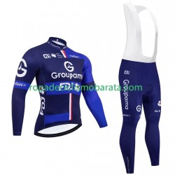 Maillot y Culotte Largos con Tirantes pro groupama fdj 2025 Hombres