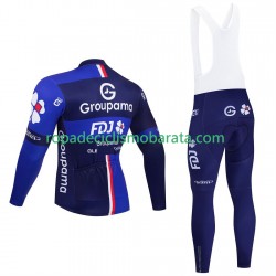 Maillot y Culotte Largos con Tirantes pro groupama fdj 2025 Hombres