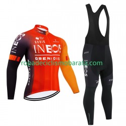 Maillot y Culotte Largos con Tirantes pro ineos grenadier 2025 Hombres