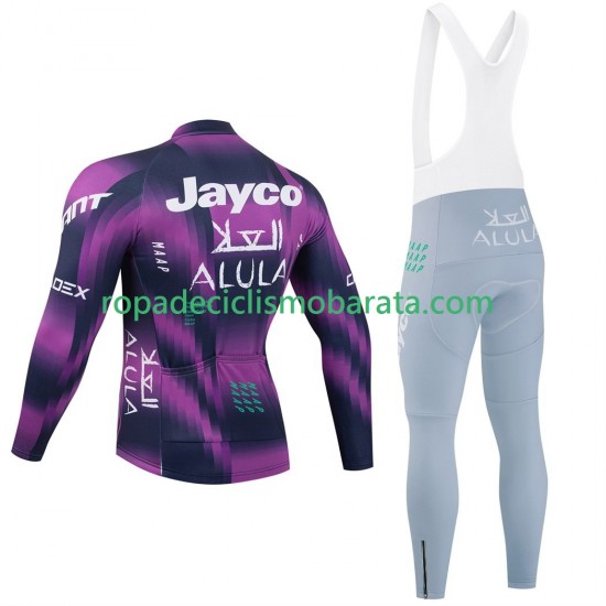 Maillot y Culotte Largos con Tirantes pro jayco alula 2025 Hombres