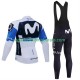 Maillot y Culotte Largos con Tirantes pro movistar 2025 Hombres