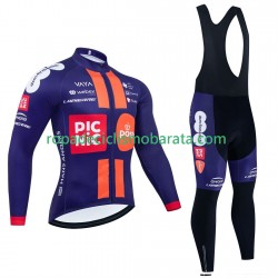 Maillot y Culotte Largos con Tirantes pro picnic postnl 2025 Hombres