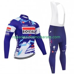 Maillot y Culotte Largos con Tirantes pro soudal quick step 2025 Hombres