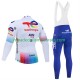 Maillot y Culotte Largos con Tirantes pro totalenergies 2025 Hombres