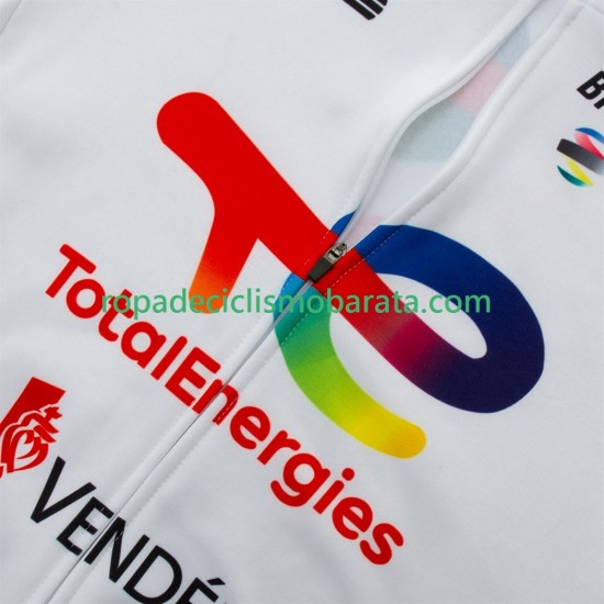 Maillot y Culotte Largos con Tirantes pro totalenergies 2025 Hombres
