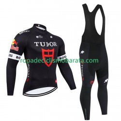 Maillot y Culotte Largos con Tirantes pro tudor 2025 Hombres