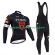 Maillot y Culotte Largos con Tirantes pro tudor 2025 Hombres