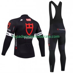 Maillot y Culotte Largos con Tirantes pro tudor 2025 Hombres