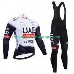 Maillot y Culotte Largos con Tirantes pro uae team emirates 2025 Hombres