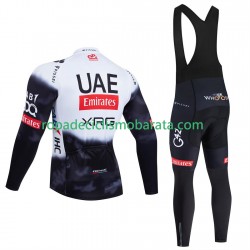 Maillot y Culotte Largos con Tirantes pro uae team emirates 2025 Hombres