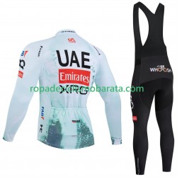 Maillot y Culotte Largos con Tirantes pro uae team emirates xrg tdf editon race 2025 Hombres