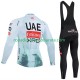 Maillot y Culotte Largos con Tirantes pro uae team emirates xrg tdf editon race 2025 Hombres