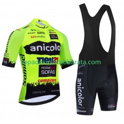 Maillot y Culotte con Tirantes equipe pro anicolor tien 21 2025 Hombres