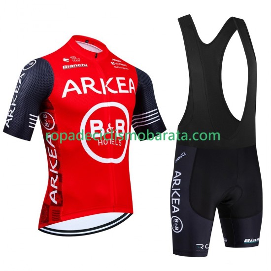 Maillot y Culotte con Tirantes equipe pro arkea bb hotels 2025 Hombres