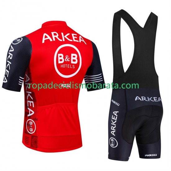 Maillot y Culotte con Tirantes equipe pro arkea bb hotels 2025 Hombres