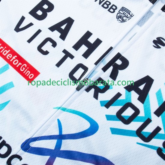 Maillot y Culotte con Tirantes equipe pro bahrain victorious 2025 Hombres