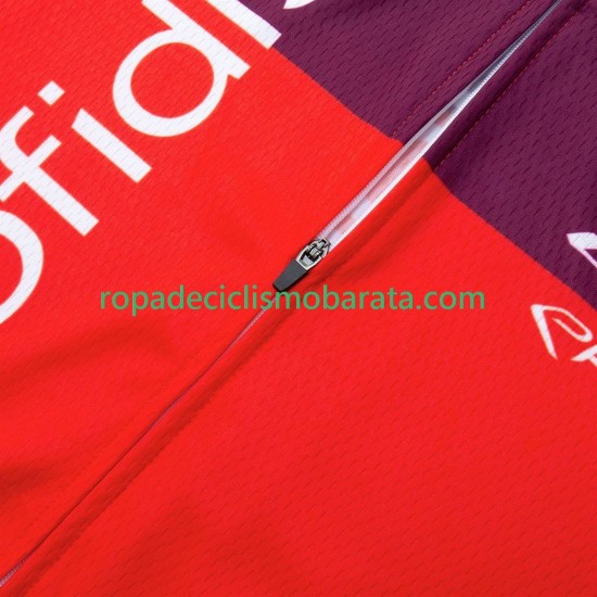 Maillot y Culotte con Tirantes equipe pro cofidis 2025 Hombres