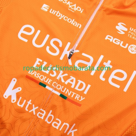 Maillot y Culotte con Tirantes equipe pro euskaltel euskadi 2025 Hombres