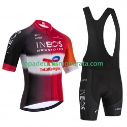 Maillot y Culotte con Tirantes equipe pro ineos totalenergies tour de france 2025 Hombres
