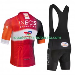 Maillot y Culotte con Tirantes equipe pro ineos totalenergies tour de france 2025 Hombres