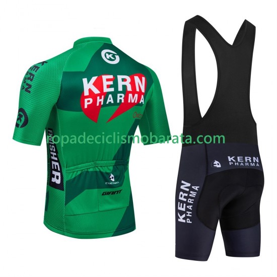 Maillot y Culotte con Tirantes equipe pro kern pharma 2025 Hombres