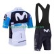 Maillot y Culotte con Tirantes equipe pro movistar 2025 Hombres