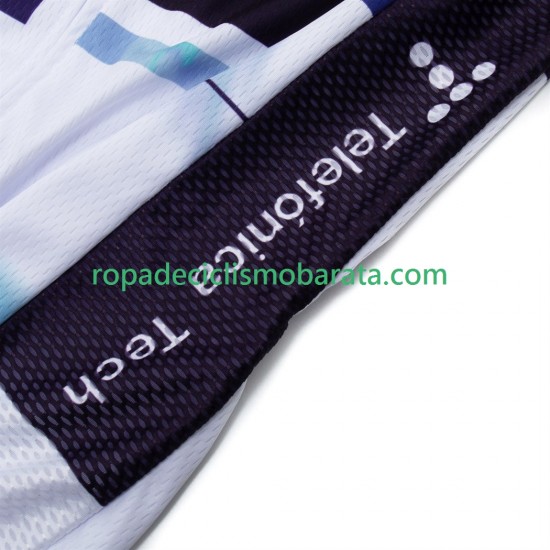 Maillot y Culotte con Tirantes equipe pro movistar 2025 Hombres