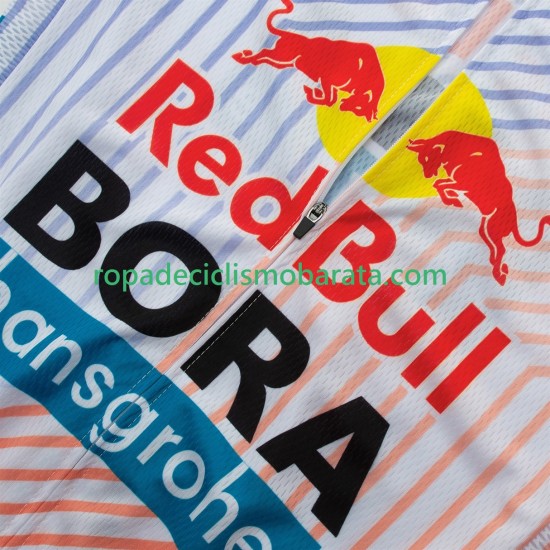 Maillot y Culotte con Tirantes equipe pro red bull bora hansgrohe tour de france 2025 Hombres