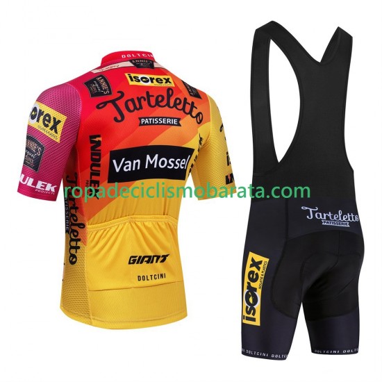 Maillot y Culotte con Tirantes equipe pro tarteletto isorex 2025 Hombres