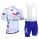 Maillot y Culotte con Tirantes equipe pro totalenergies 2025 Hombres