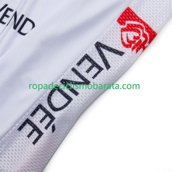 Maillot y Culotte con Tirantes equipe pro totalenergies 2025 Hombres