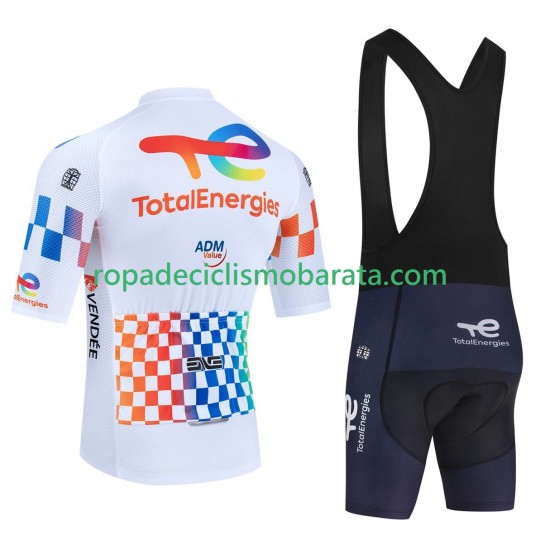 Maillot y Culotte con Tirantes equipe pro totalenergies tour de france 2025 Hombres