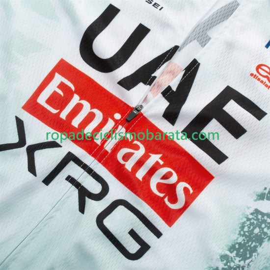 Maillot y Culotte con Tirantes equipe pro uae team emirates xrg tdf editon race 2025 Hombres