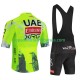 Maillot y Culotte con Tirantes equipe pro uae team emirates xrg tdf editon race fluo 2025 Hombres