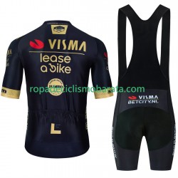 Maillot y Culotte con Tirantes equipe pro visma lease a bike 2025 Hombres N001
