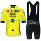 Maillot y Culotte con Tirantes equipe pro visma lease a bike 2025 Hombres