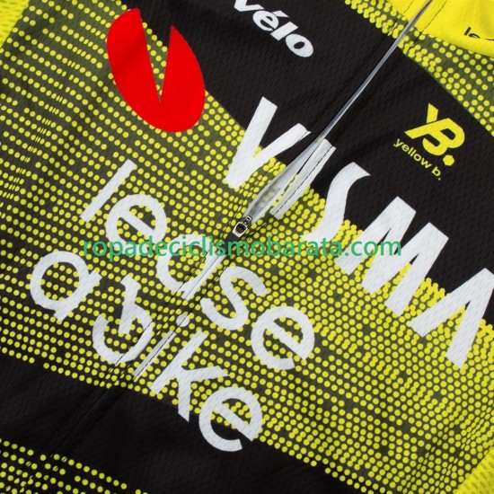 Maillot y Culotte con Tirantes equipe pro visma lease a bike tour de france 2025 Hombres