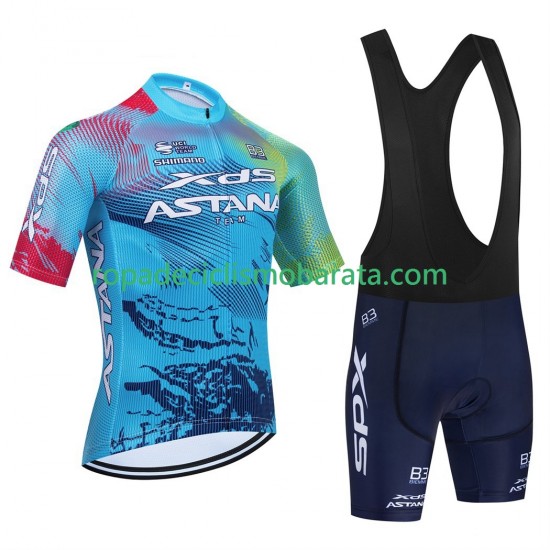 Maillot y Culotte con Tirantes equipe pro xds astana 2025 Hombres