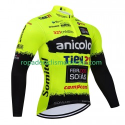 Maillot Manga Larga equipe pro anicolor tien 21 2025 Hombres
