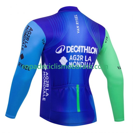 Maillot Manga Larga equipe pro decathlon ag2r 2025 Hombres